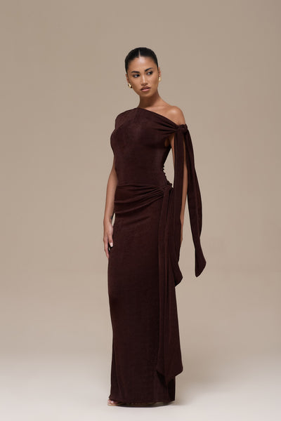 NOA MAXI SKIRT | ESPRESSO