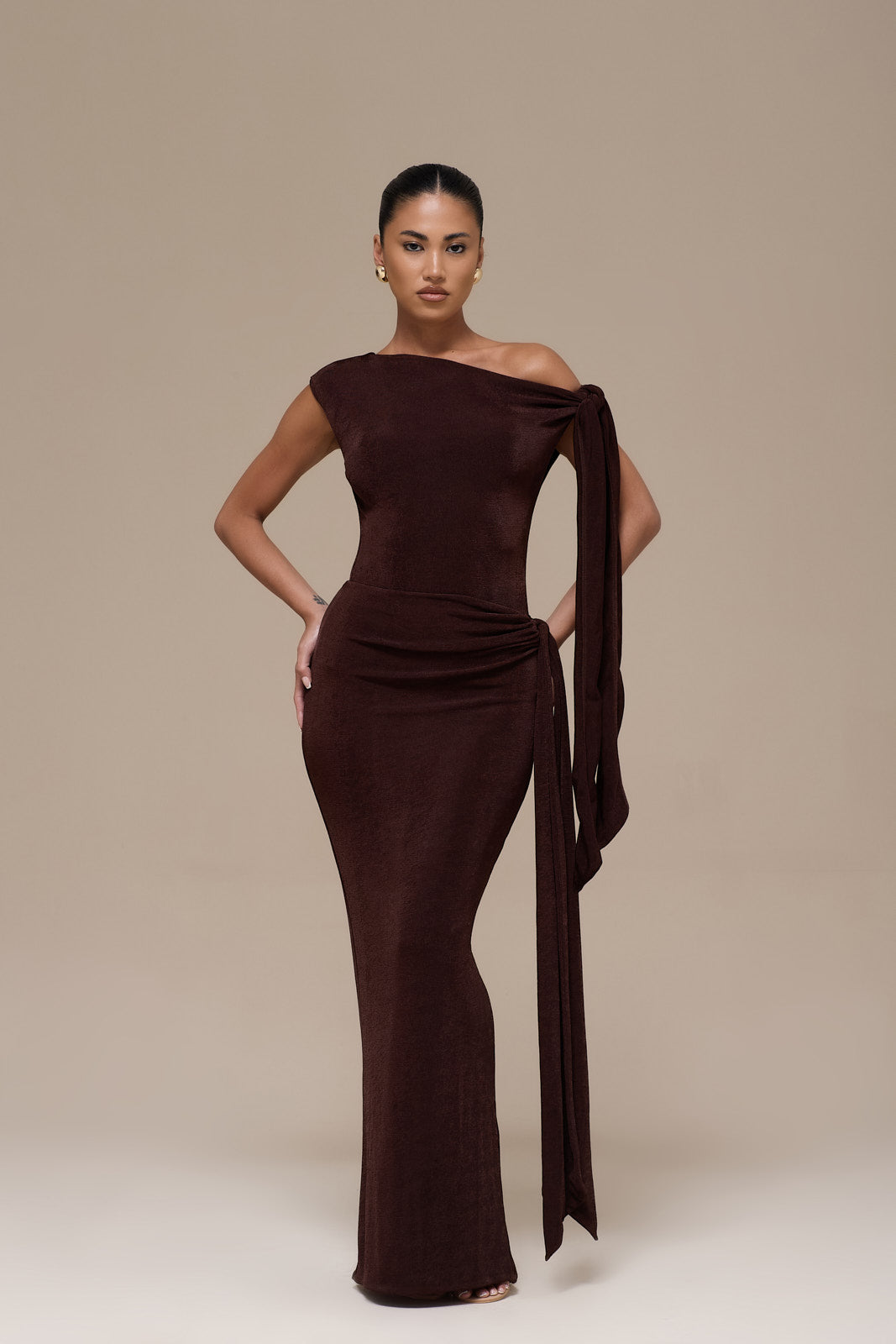 NOA MAXI SKIRT | ESPRESSO