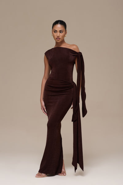 NOA MAXI SKIRT | ESPRESSO