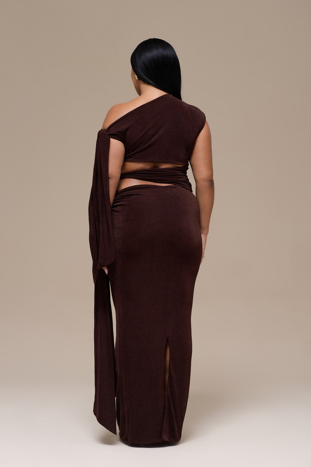 NOA MAXI SKIRT | ESPRESSO