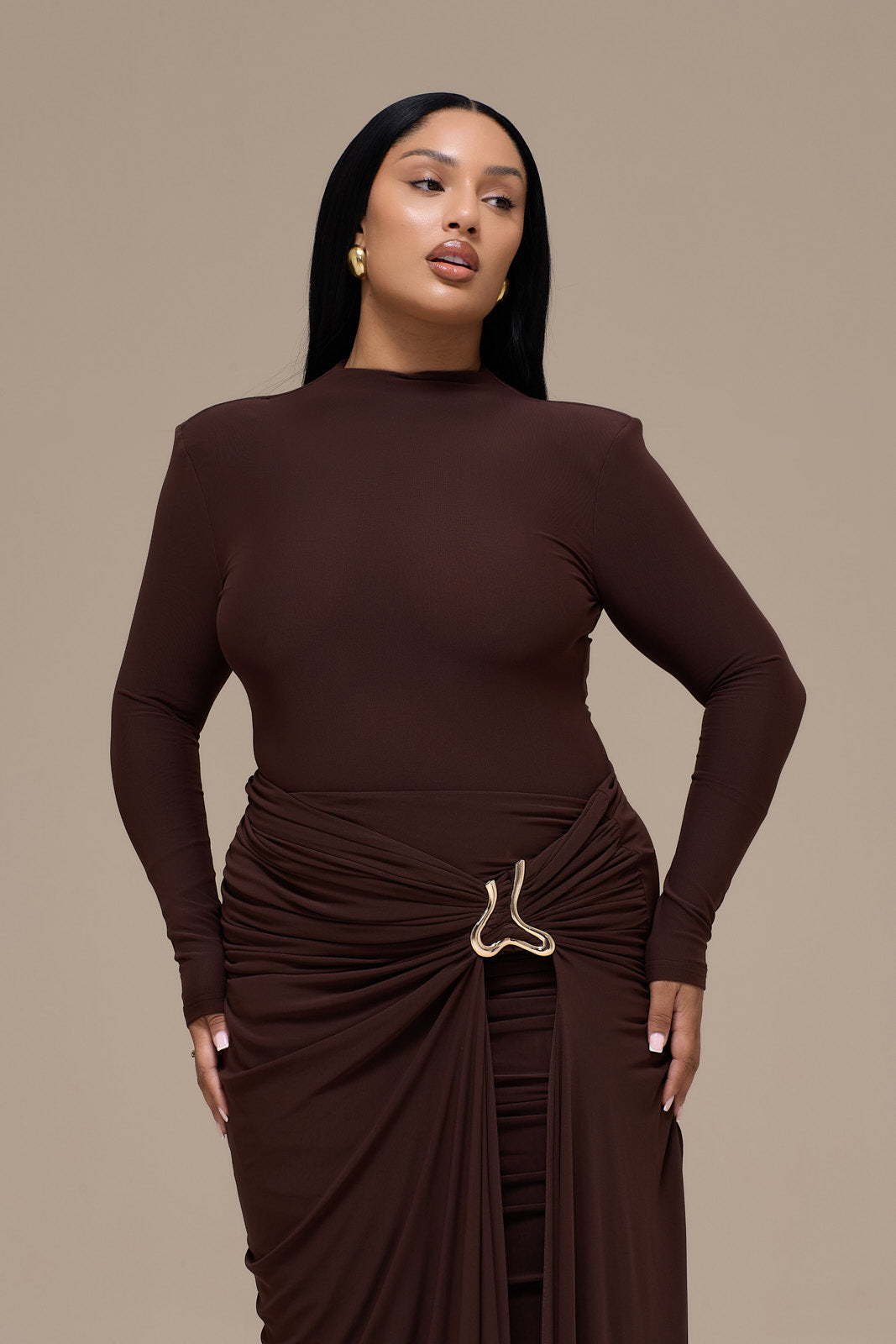 GIA BODYSUIT | ESPRESSO