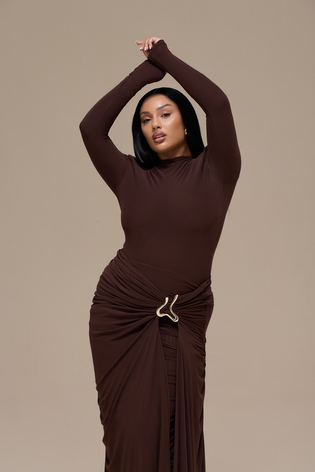GIA BODYSUIT | ESPRESSO