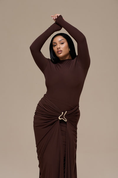 GIA BODYSUIT | ESPRESSO