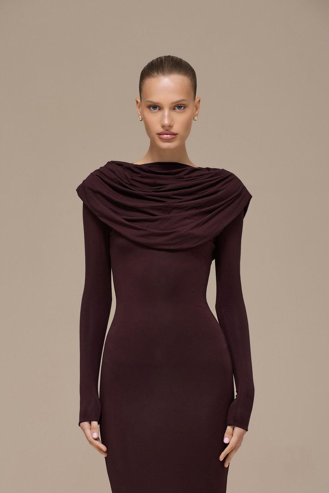 GRACE MAXI DRESS | ESPRESSO