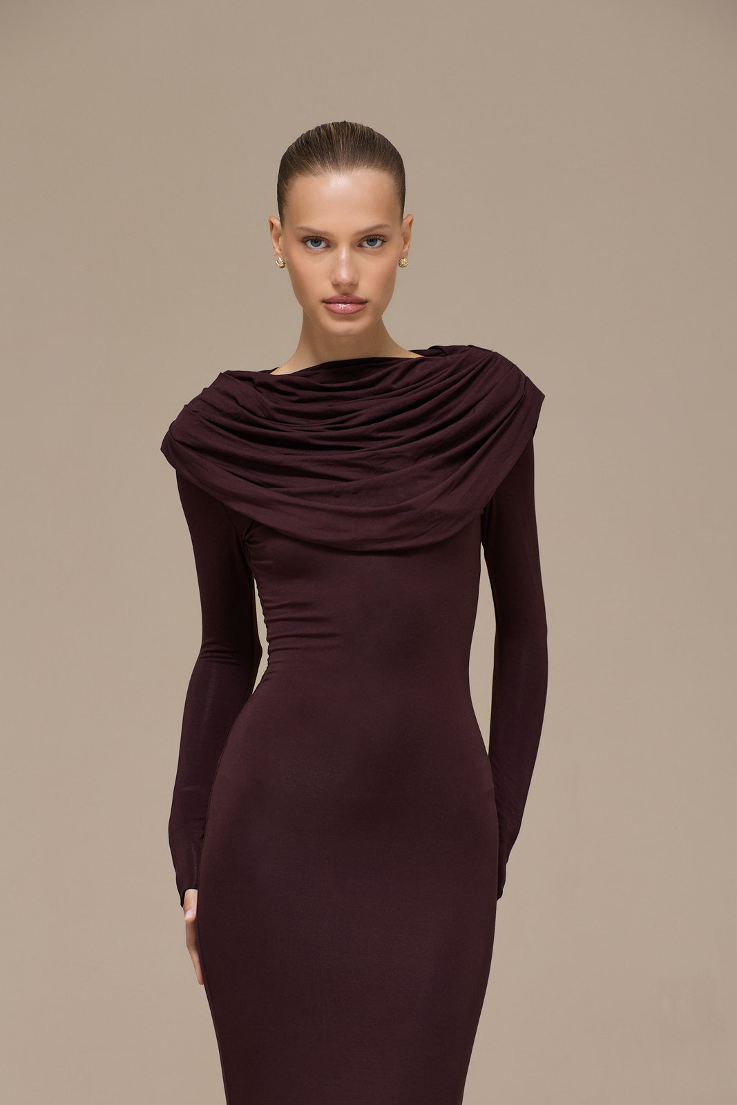 GRACE MAXI DRESS | ESPRESSO