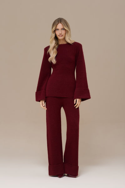 RHYLA TROUSER | WINE