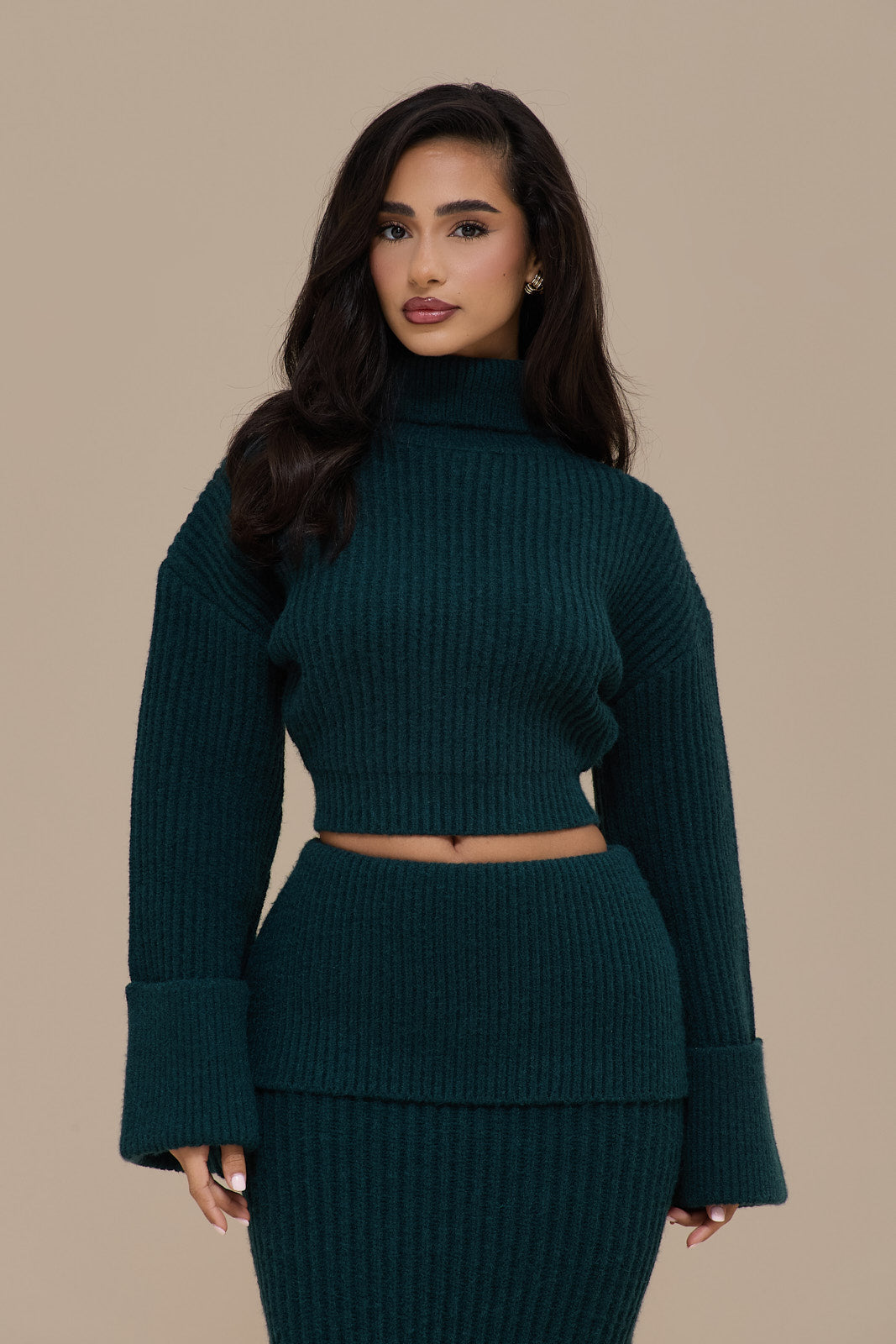 MABEL MAXI SKIRT | EMERALD