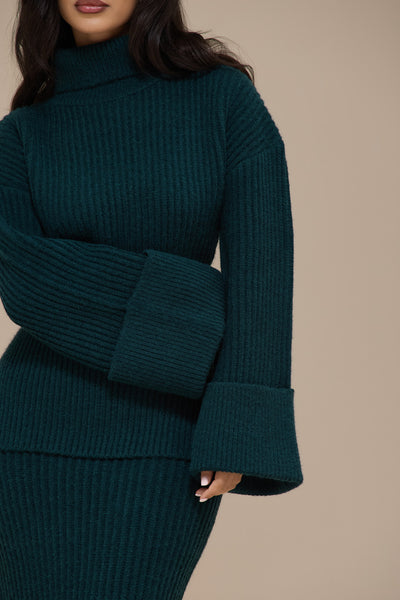 MABEL JUMPER | EMERALD