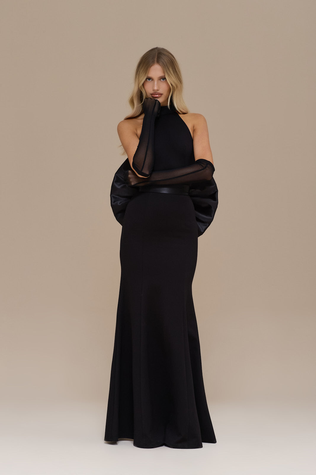 SUTHERLAND MAXI DRESS | BLACK