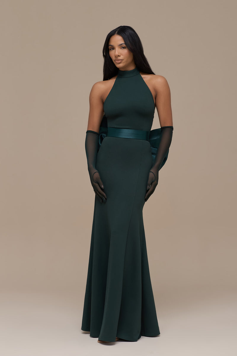SUTHERLAND MAXI DRESS | EMERALD