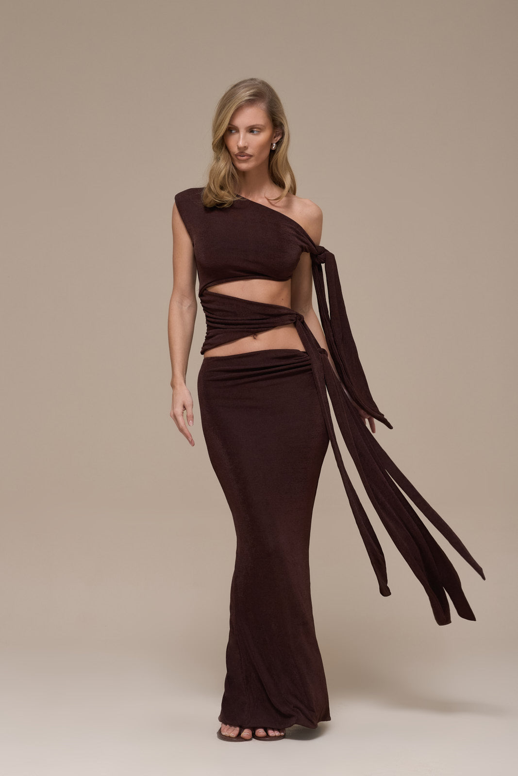 NOA CUT OUT TOP | ESPRESSO