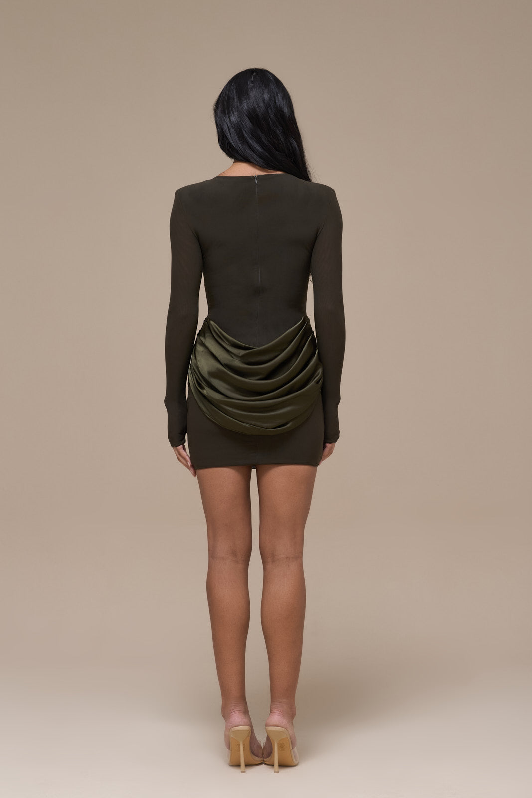 STORM MINI DRESS | KHAKI