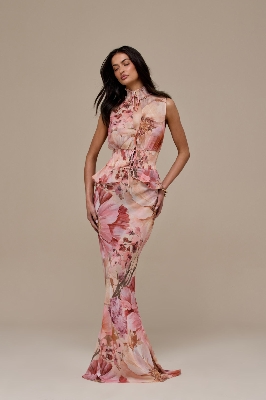 PRIMROSE MAXI SKIRT | FLORAL PRINT