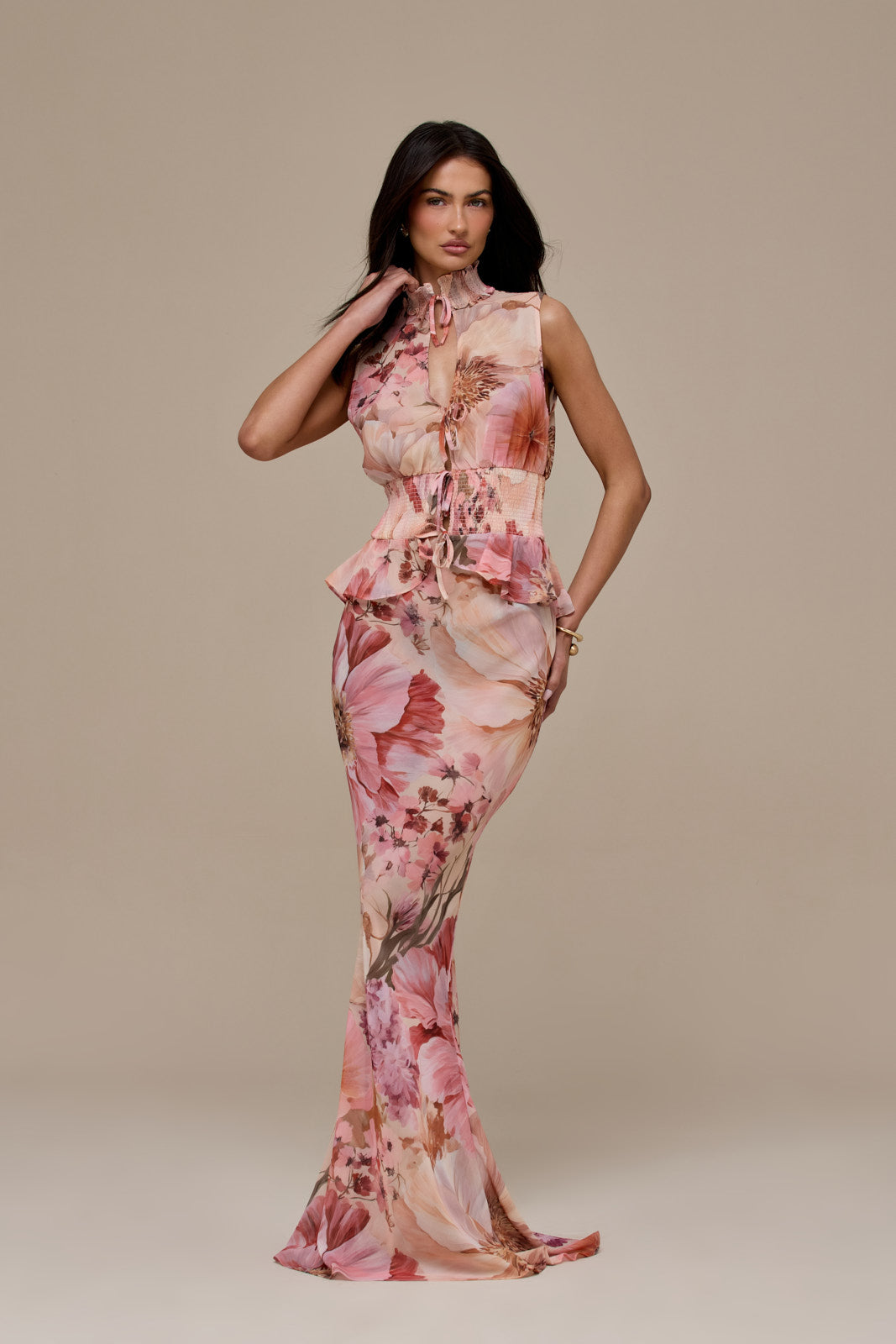 PRIMROSE MAXI SKIRT | FLORAL PRINT