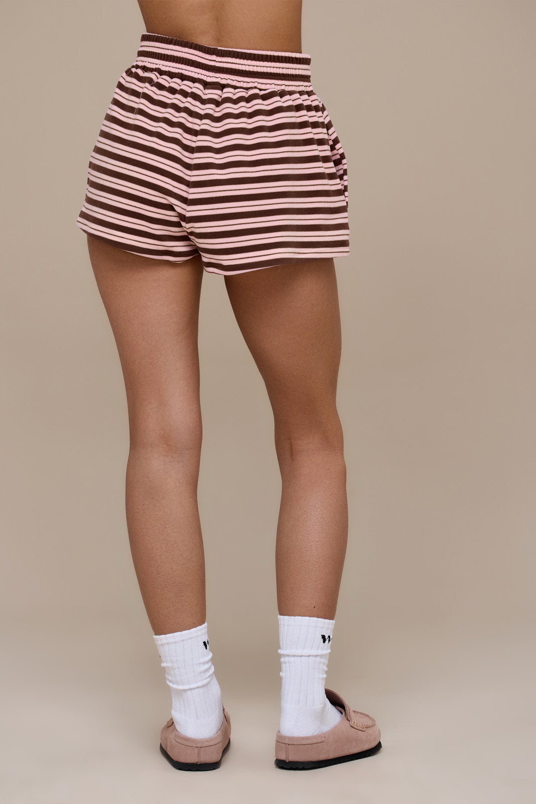 FRANKIE SHORTS | BROWN & PINK