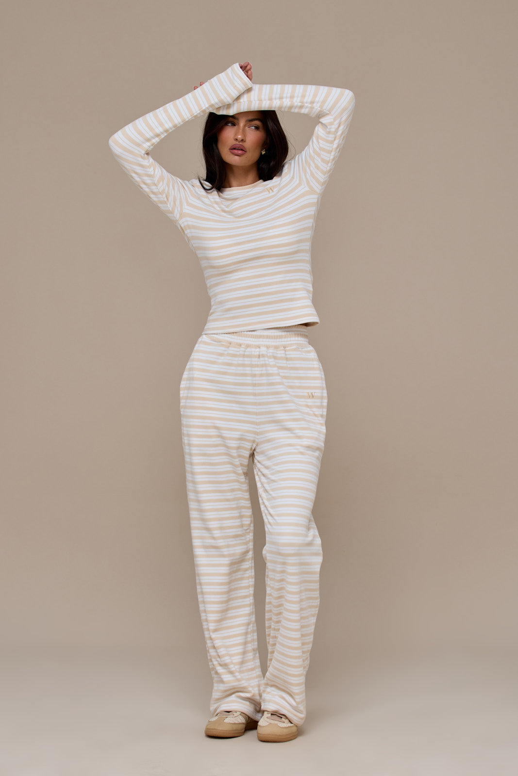 FRANKIE LONG SLEEVE ROUND NECK TOP | MILK & HONEY