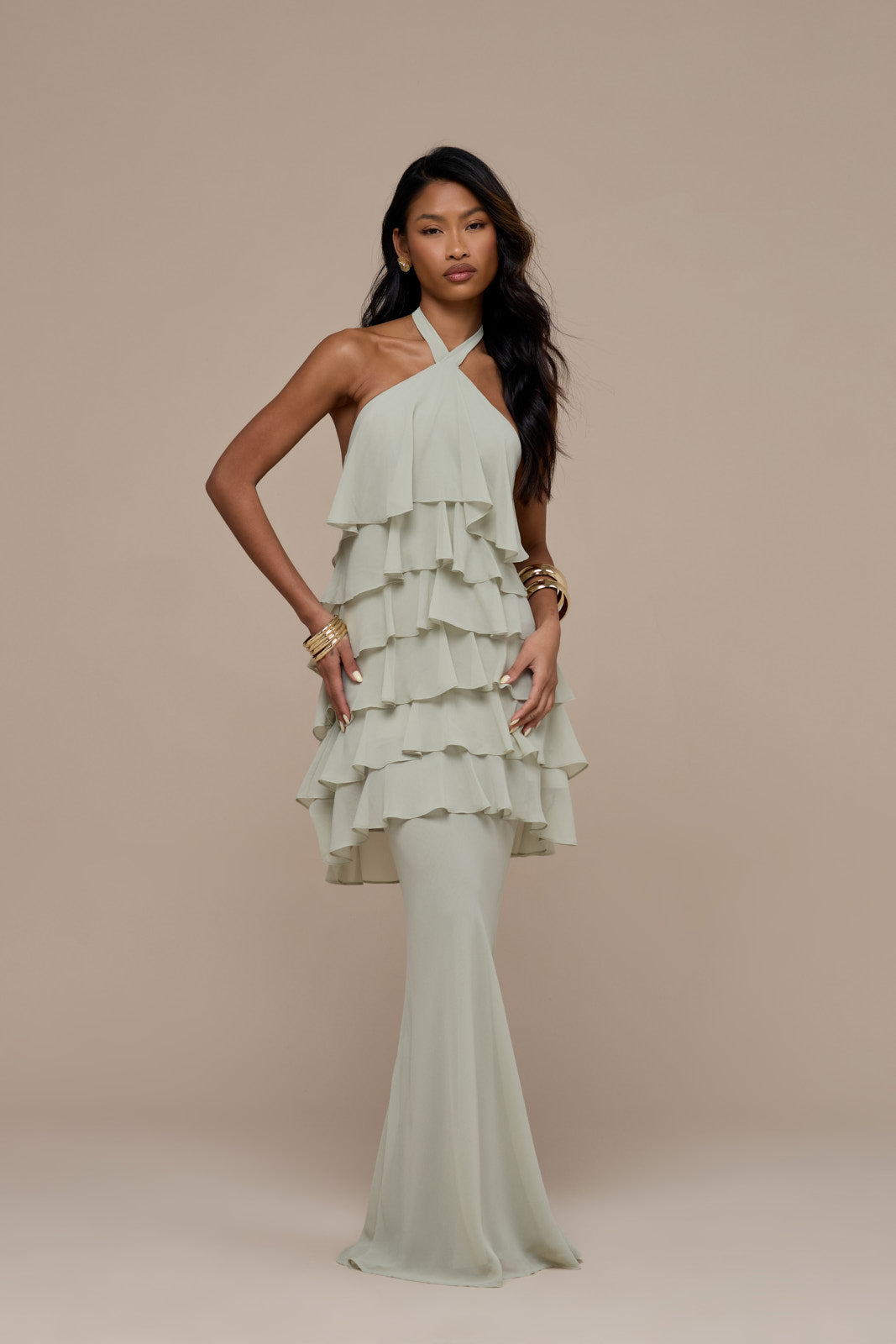 PRIMROSE MAXI SKIRT | SAGE