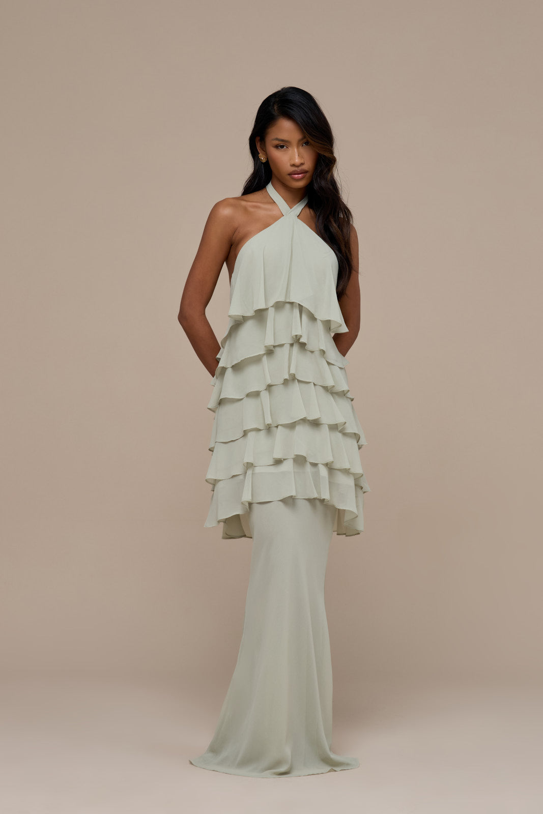 PRIMROSE MAXI SKIRT | SAGE