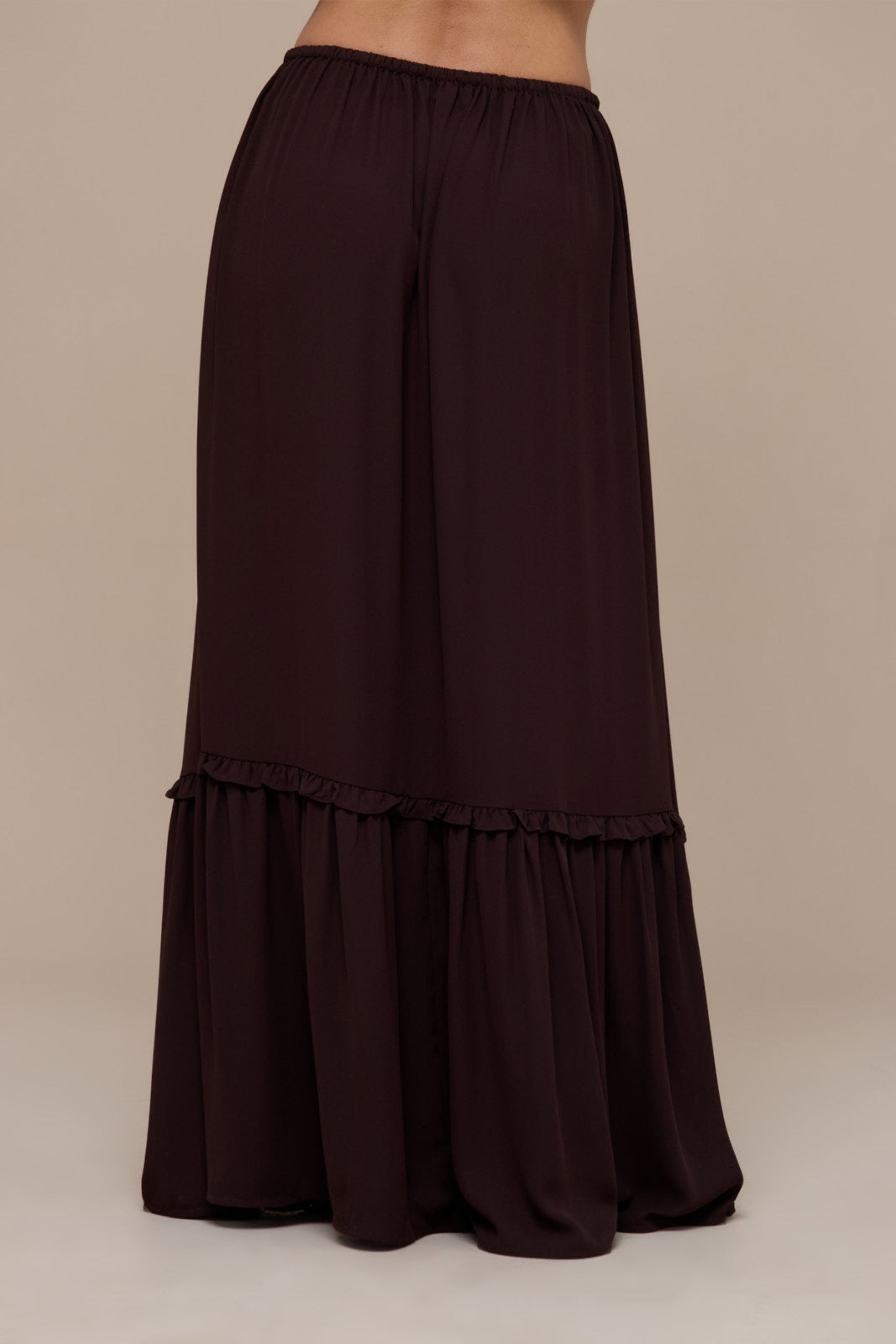 MEADOW MAXI SKIRT | CHOCOLATE BROWN