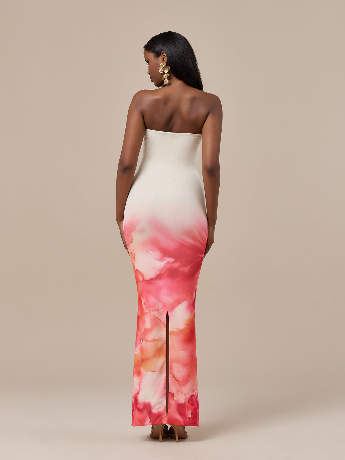 BONITA BANDEAU DRESS | BLOOM PRINT