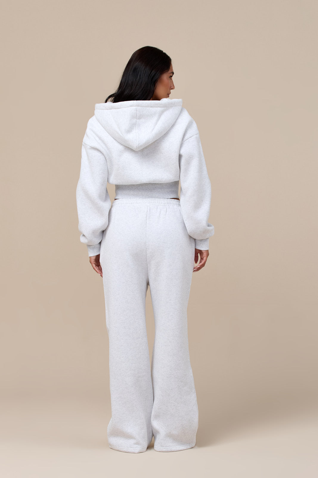 SLOANE OVERSIZED ZIP HOODIE | GREY
