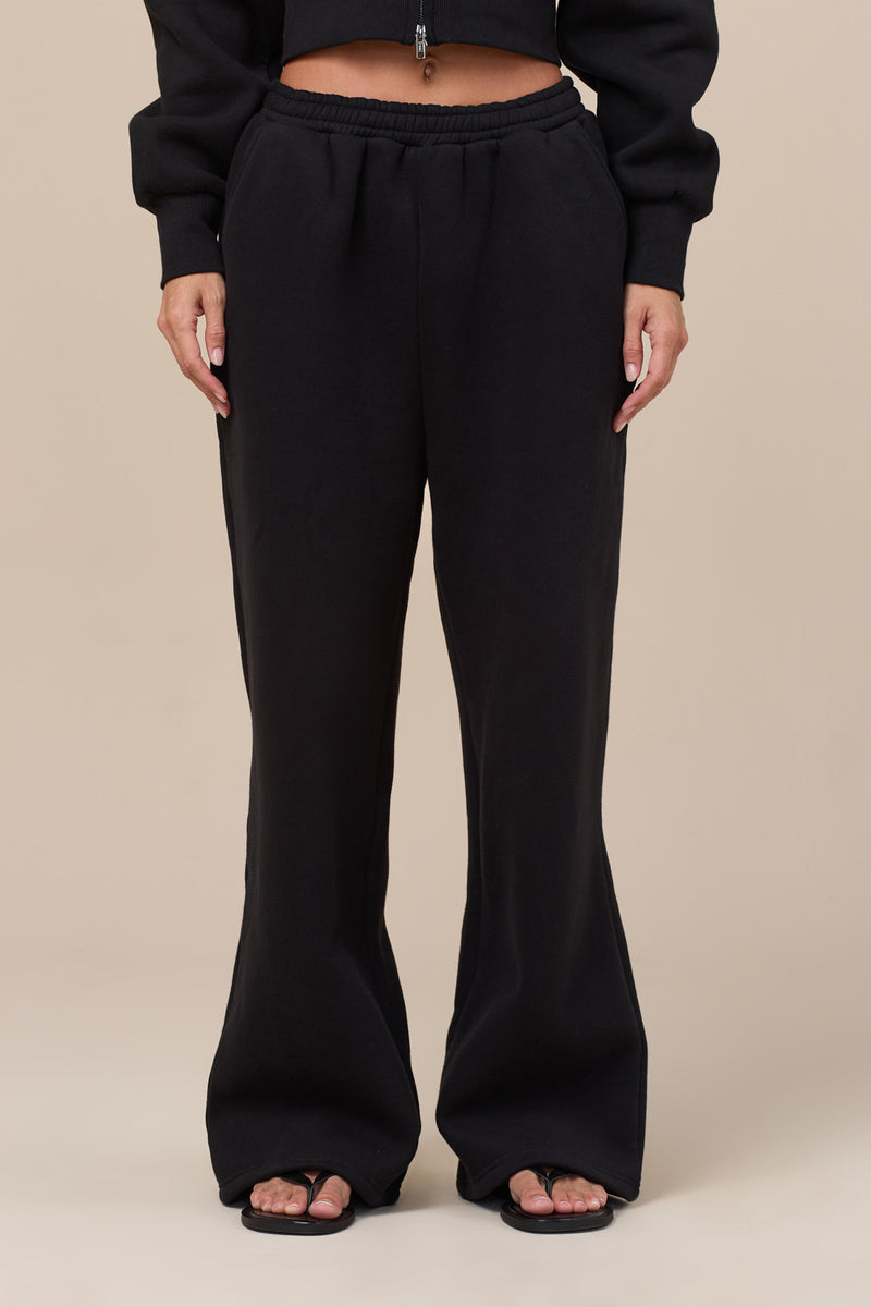 SLOANE RELAXED SWEATPANTS | BLACK