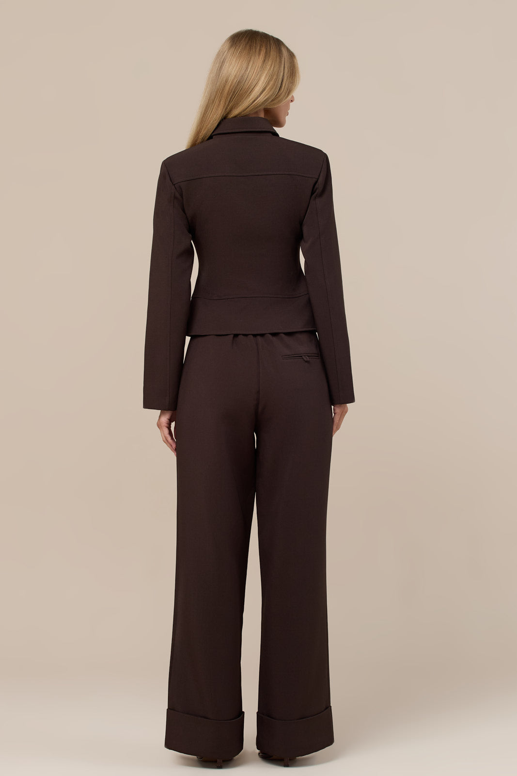 GABRIELLA TROUSERS | CHOCOLATE