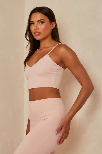 FC Posie Pink Active Butter Crop Top