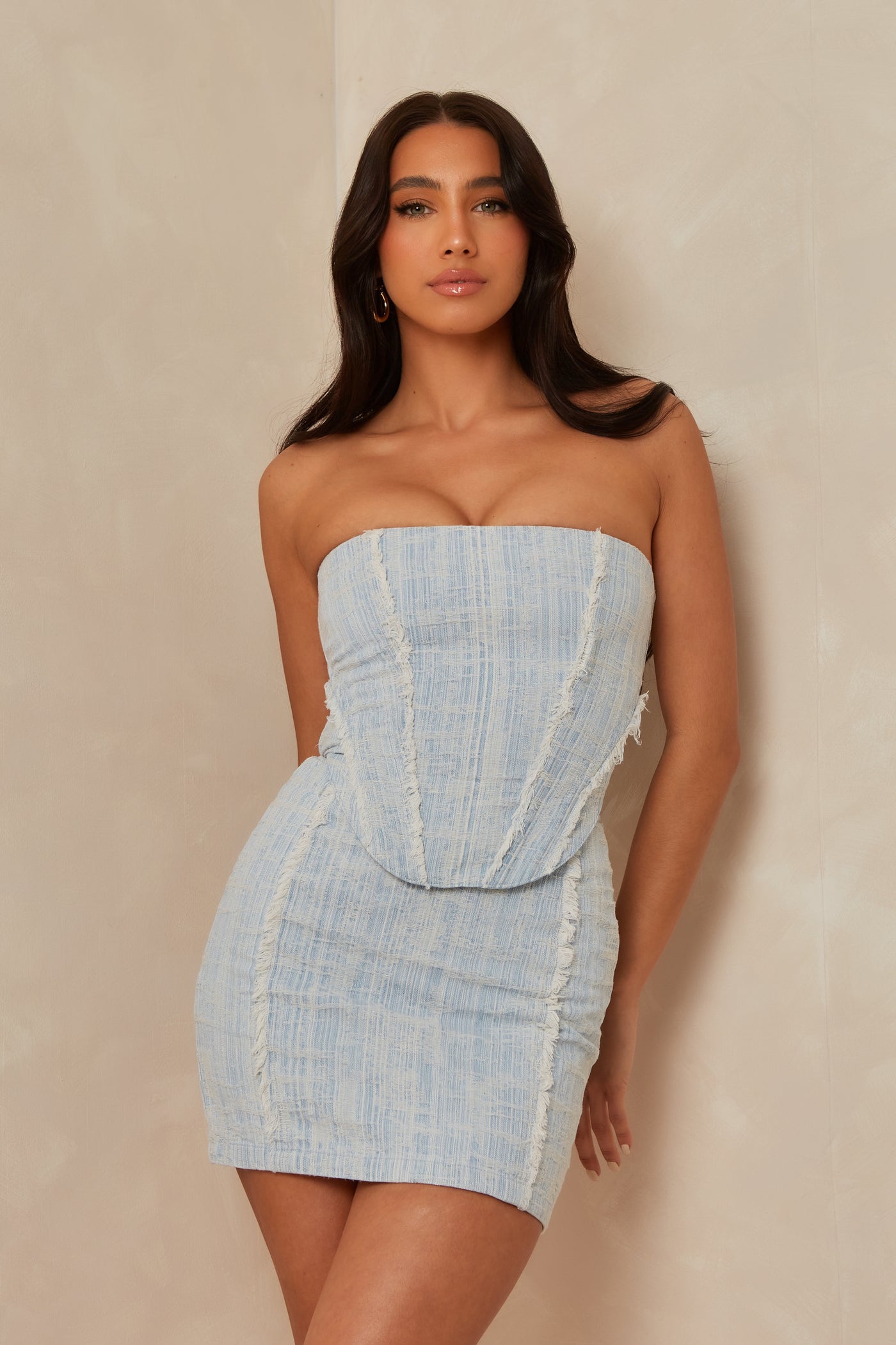 Tara Denim Mini Skirt