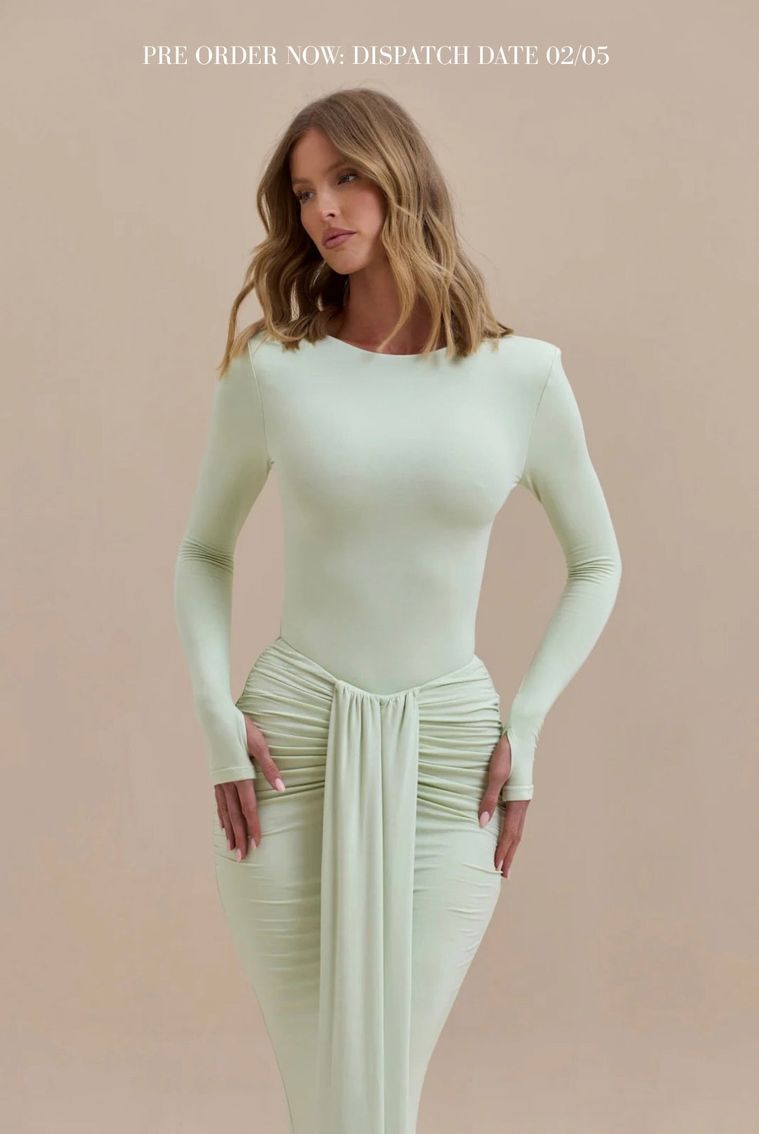 BABY BLUE VICTORIA DRESS