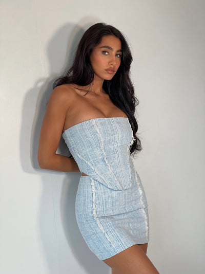 FC TARA CORSET | DENIM