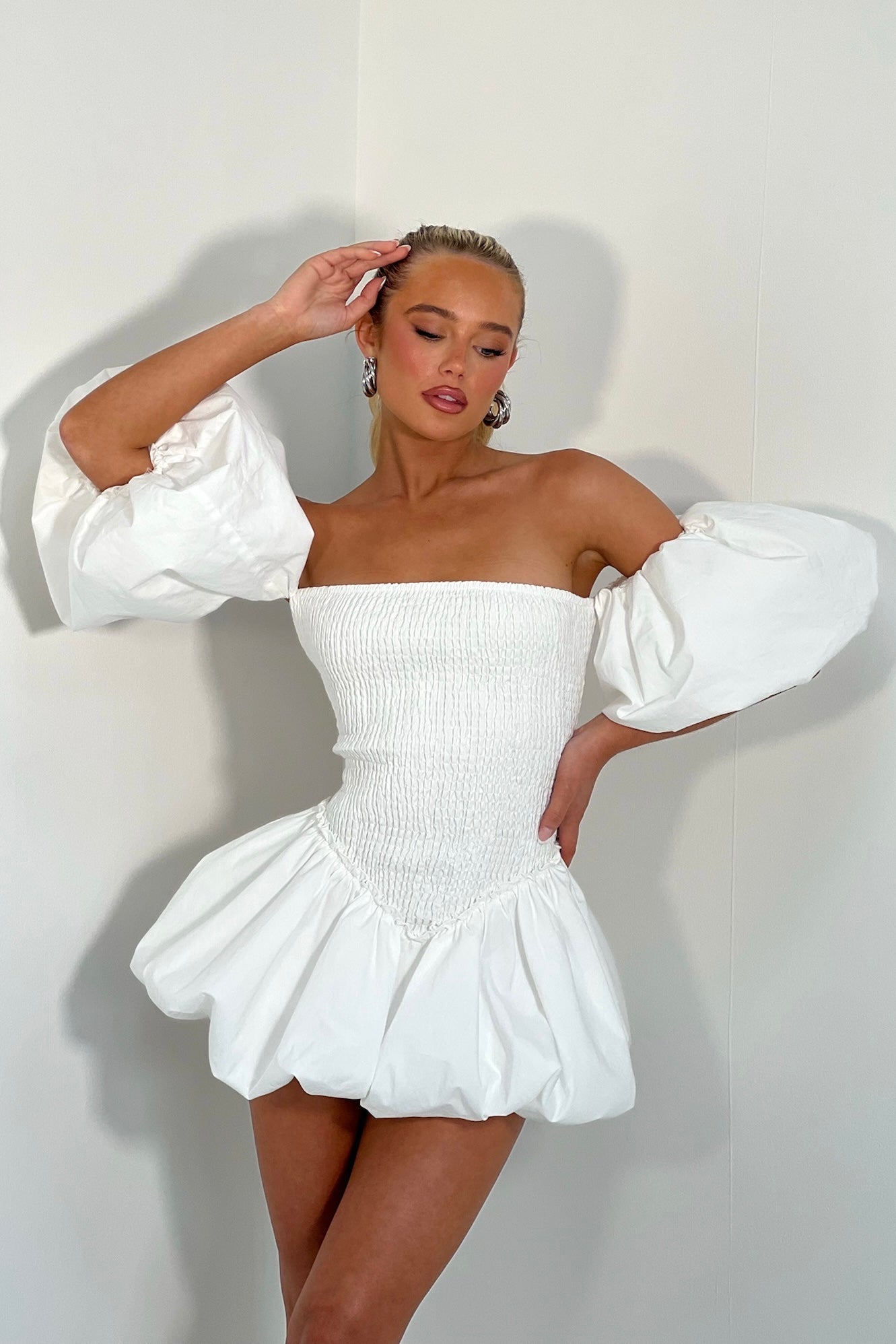 White Olivia Dress
