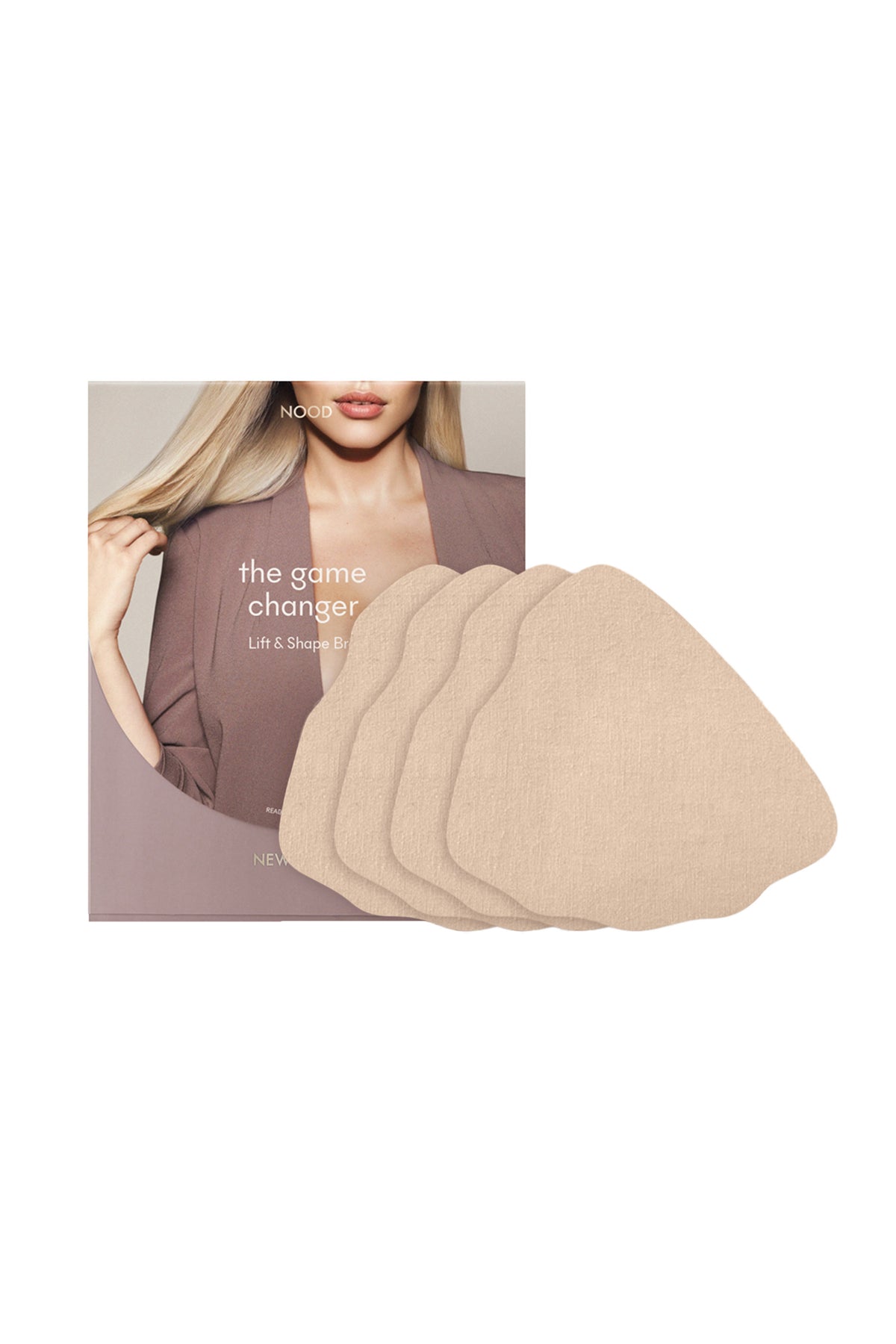 Game Changer | Lift & Shape Adhesive Bra 4pk | No. 3 Buff