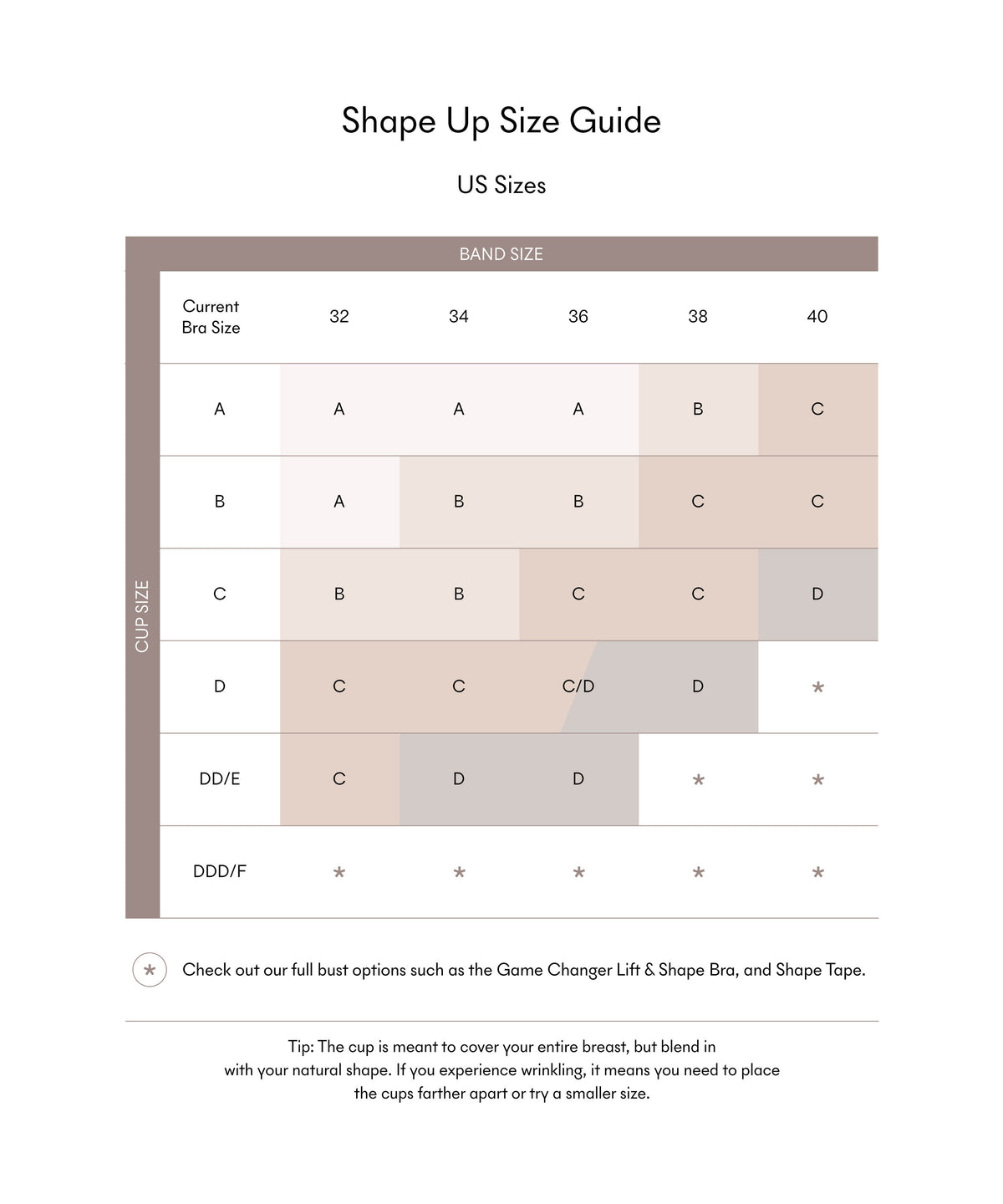 Shape Up | Silicone Adhesive Bra | No.3 Buff