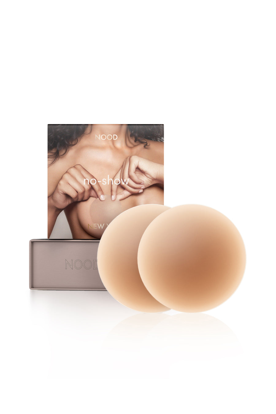 No-Show | Adhesive Nipple Covers | No.5 Soft Tan