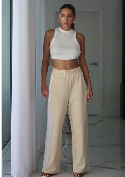 FC  ABBEY TROUSER | NEUTRA & WHITE