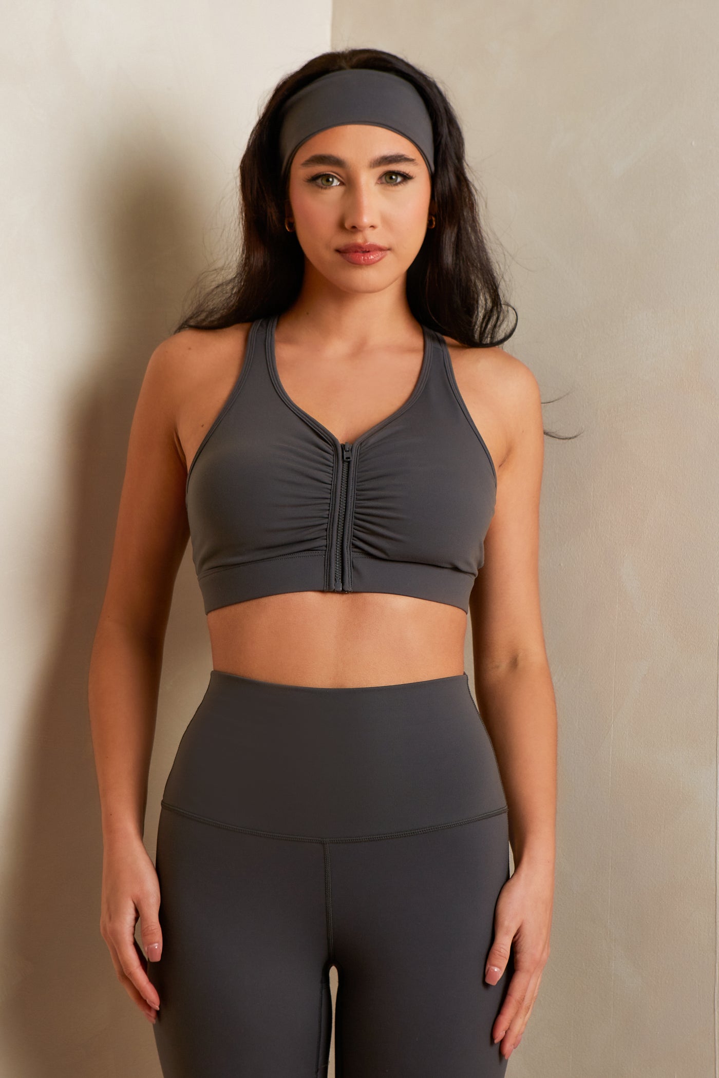 Charcoal Life Style Sports Bra