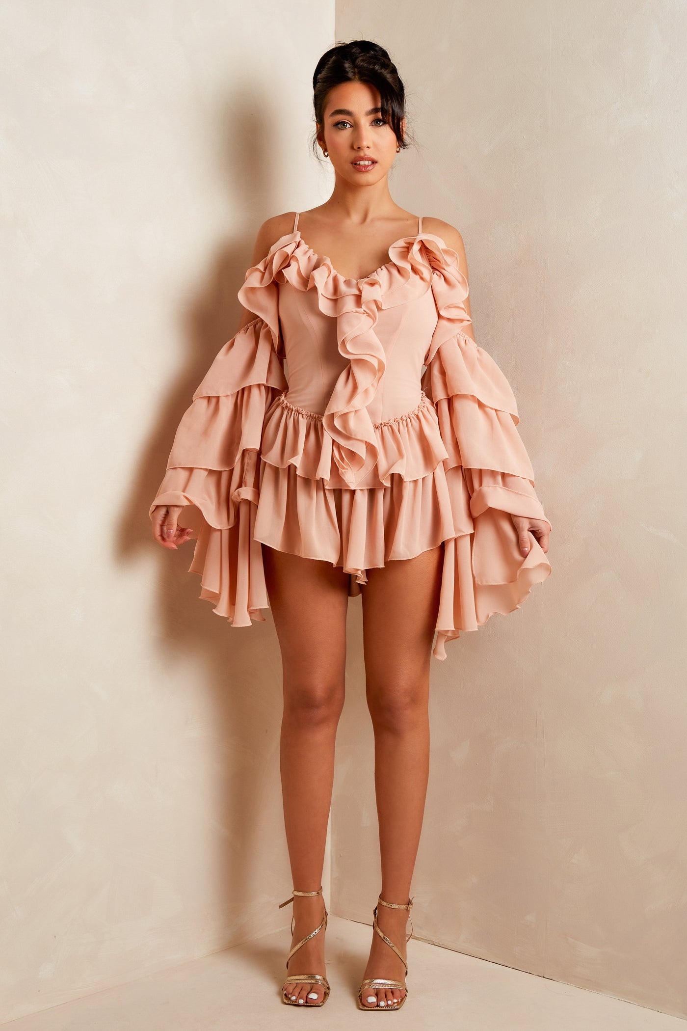 Kendal Playsuit in Rosè