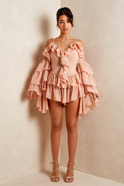 Kendal Playsuit in Rosè