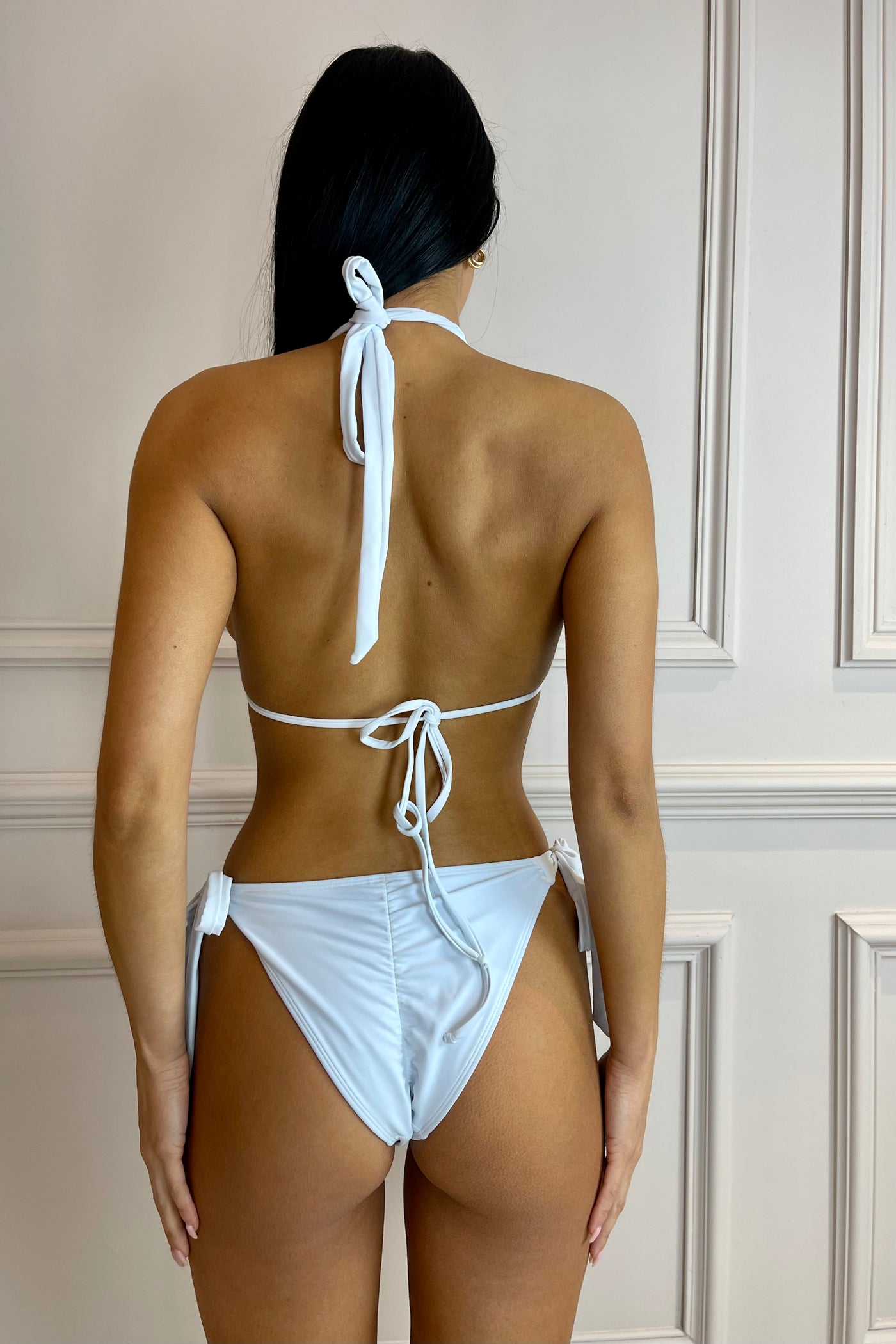 Island Doll Bikini Set In White