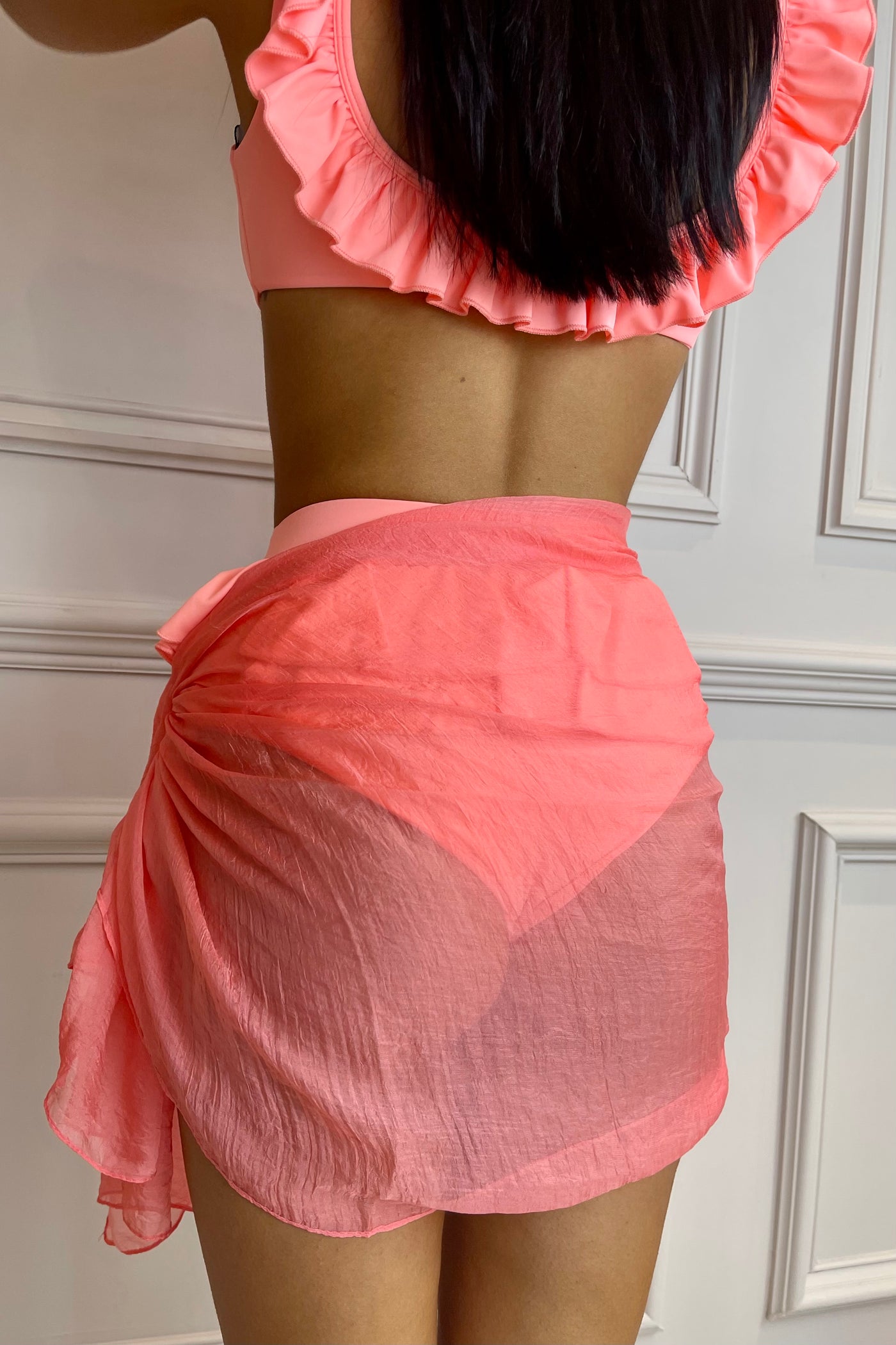 Sarong in Peach