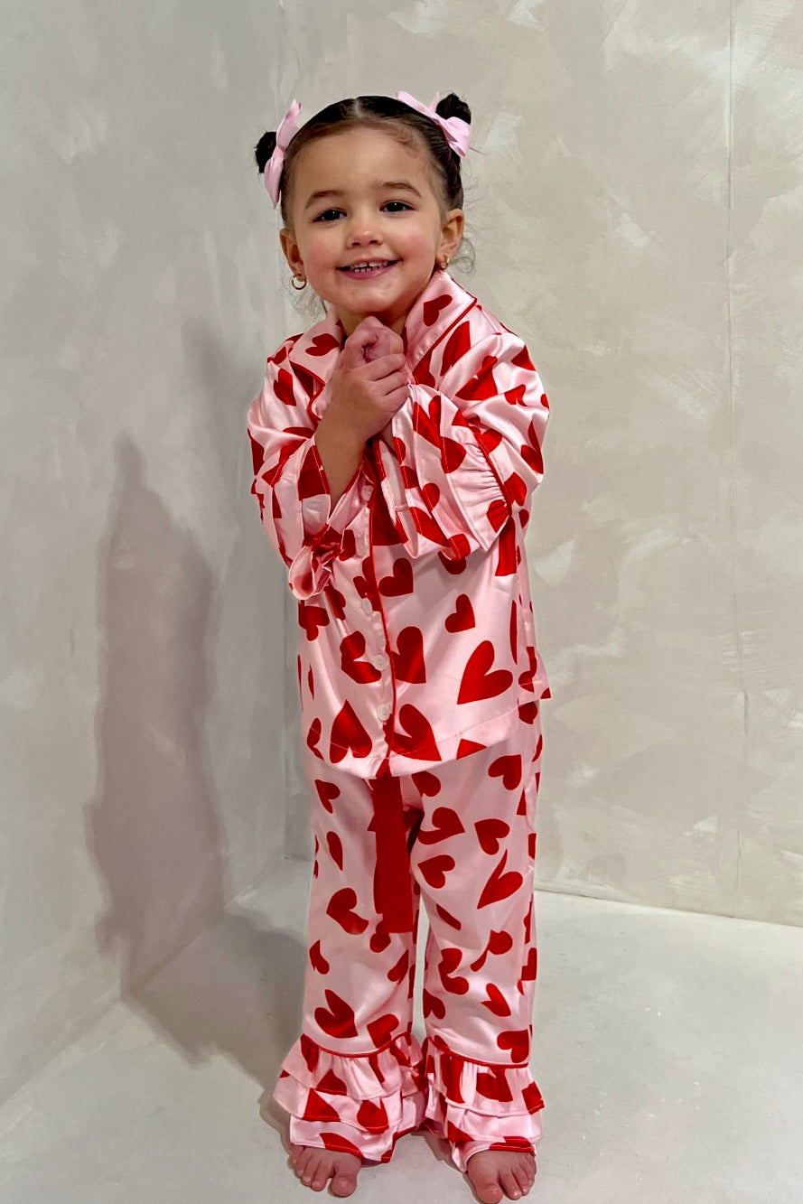 LOVE HEART MINI PYJAMA SET