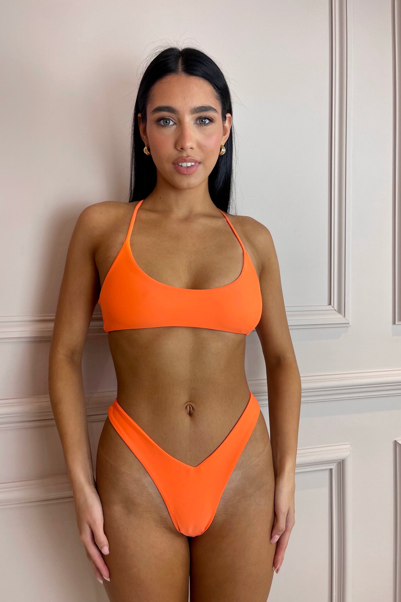 Beach Bum Bikini Set in Orange