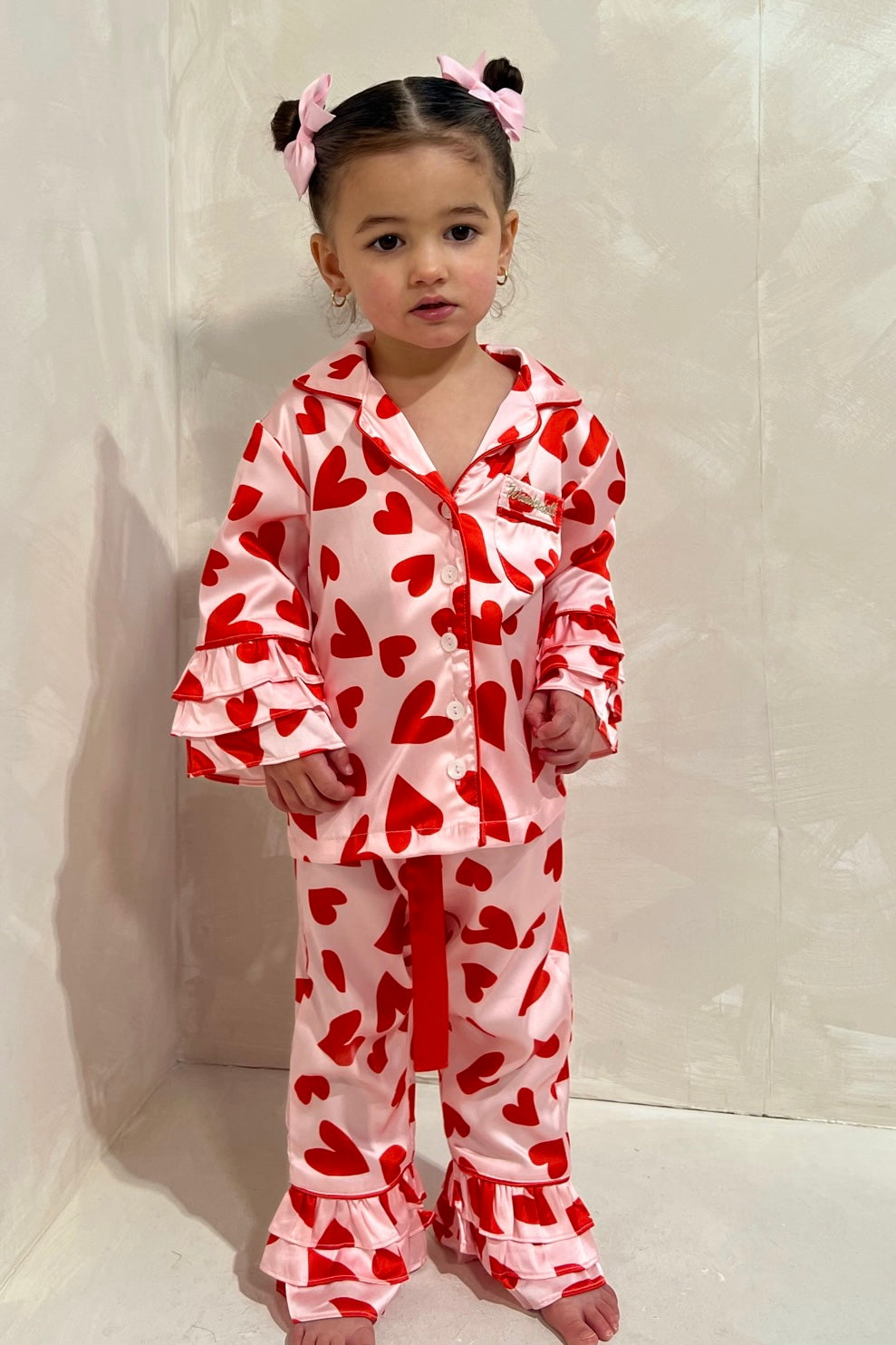 LOVE HEART MINI PYJAMA SET